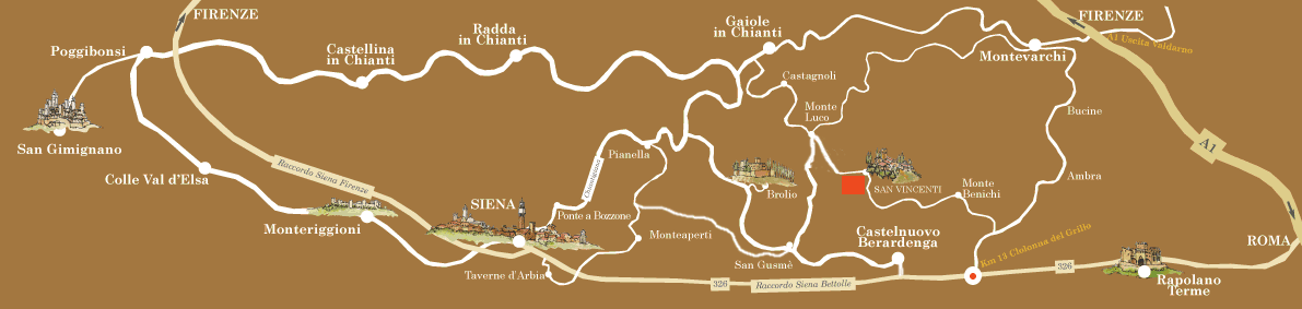 siena country map