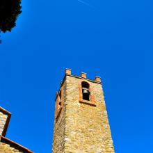 Il campanile della chiesa